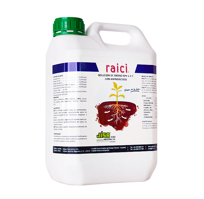 Biostimulant agricultural inducer of the root development Raici