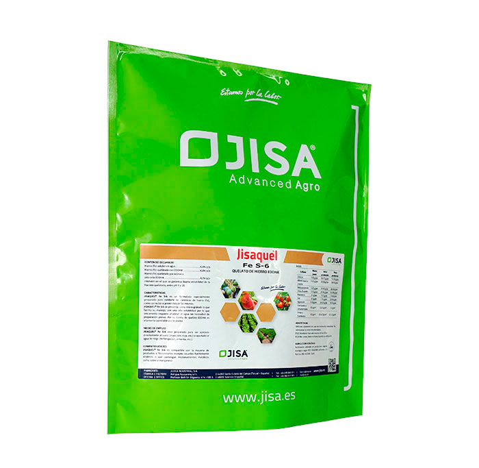 Ecological EDHHA chelate Jisaquel Fe S-6 Ecological EDHHA chelate Jisaquel Fe S-6