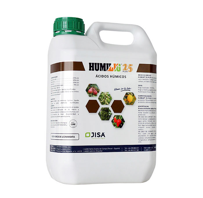 Humic acids from leonardite Humilig 25 Plus