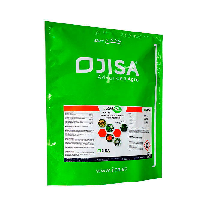 Abono foliar NPK rico en potasio Jisafol-11-6-32 Abono foliar NPK rico en potasio Jisafol-11-6-32