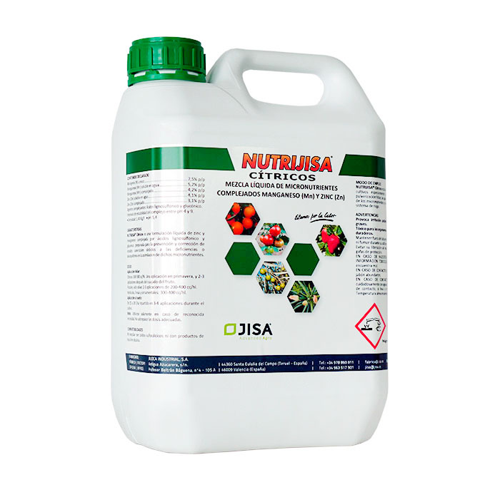 Corrector de carencias especial para cítricos Nutrijisa Cítricos Corrector de carencias especial para cítricos Nutrijisa Cítricos