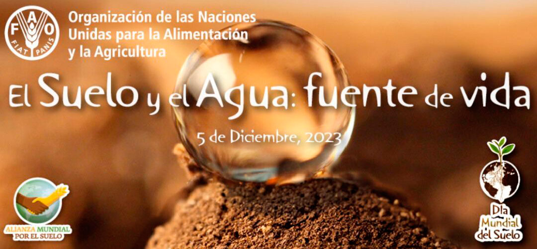 Lema del Día Mundial del Suelo (DMS) 2023: El Suelo y el Agua: fuente de vida