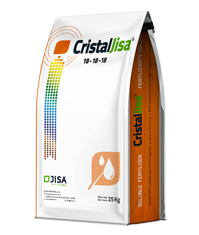 CristalJisa 18-18-18 | Nutrición Vegetal - Fertilización Mineral | JISA