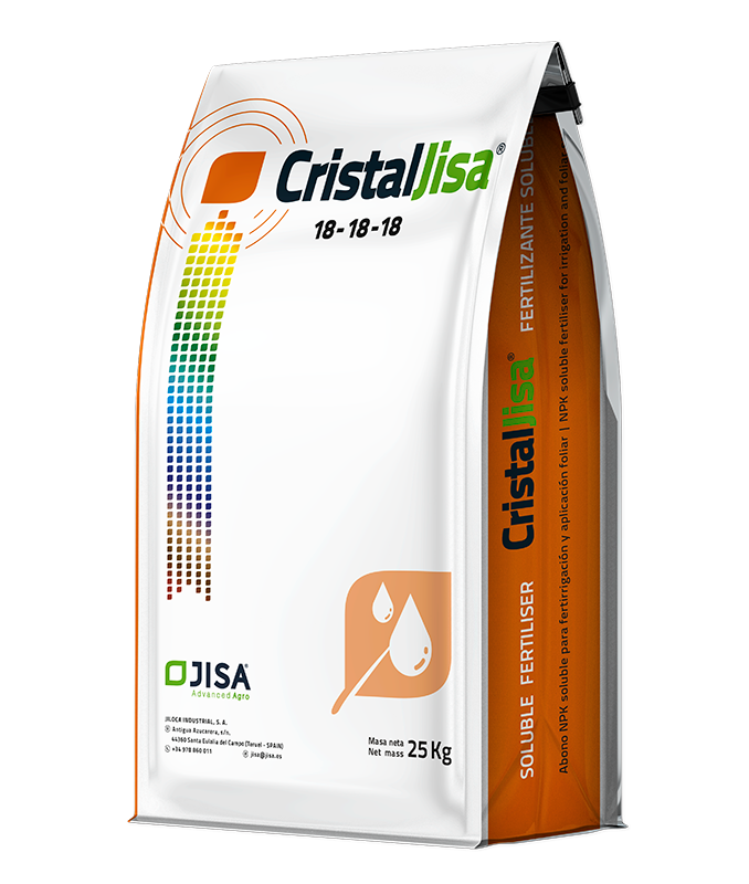 CristalJisa 18-18-18 | Nutrición Vegetal - Fertilización Mineral | JISA CristalJisa 18-18-18 | Nutrición Vegetal - Fertilización Mineral | JISA